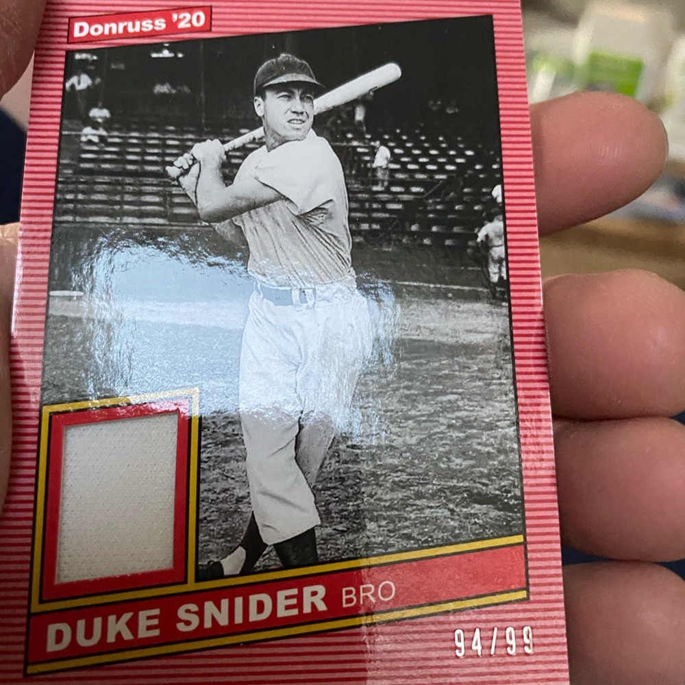 Panini player worn jersey card